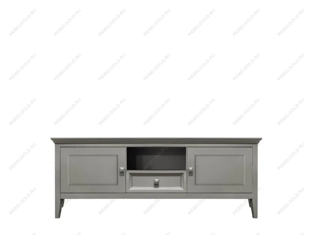 Тумба ТВ малая 1 ящик 2 дверцы Manhattan (Серый)