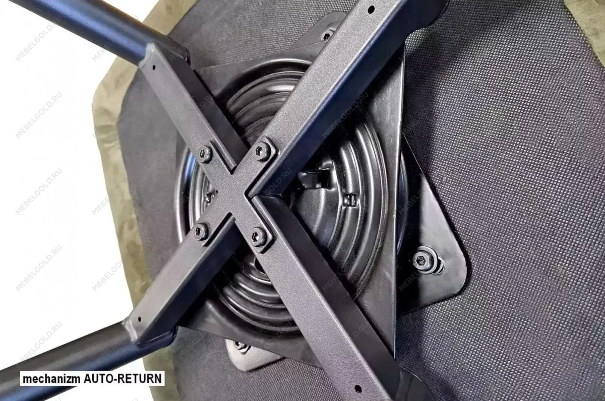 Стул кухонный Signal SERVIO Velvet Bluvel 14 поворотный (серый/черный) | изображение 5