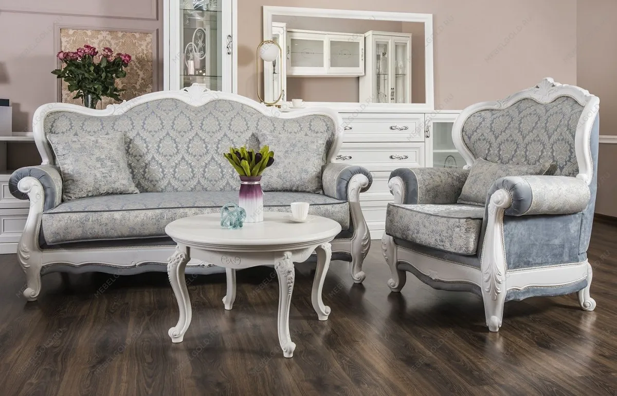 м. Марьина Роща - Диван Мишель 3х местный белый матовый | изображение 6