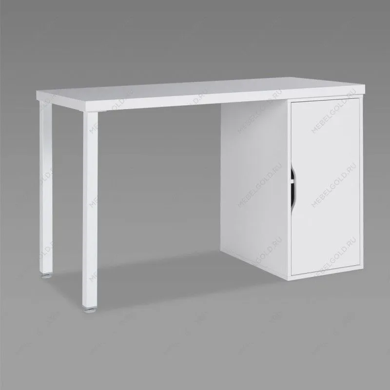 ИНГАР 1/ДВ/T стол письменный 120x75x55, белый