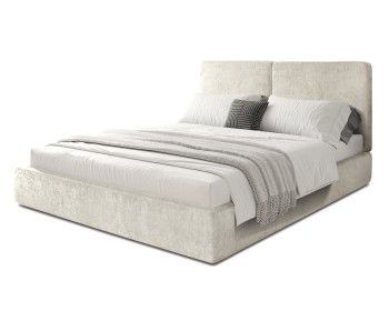 Кровать Natura 1.8 м, с подъемным механизмом Шенилл (Monblan) 501, НТКР180-1[3]