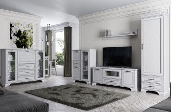 Гостиная Тиффани кремовый 11