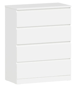 МАЛЬМ / VARMA Комод ИКЕА / IKEA 4, 80x100x40, пигмент, белый