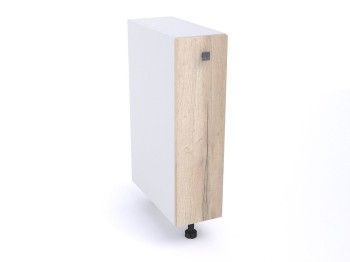 Стол, бутылочница СБ-20, Дублин (200*470*820) Дуб галифакс белый, 21609