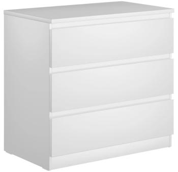 МАЛЬТА комод ИКЕА / IKEA 3 ящика 80х76 белый