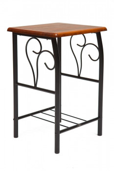 Тумба прикроватная PICCOLO Красный, Черный