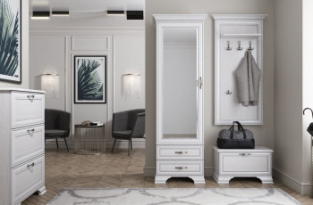 Прихожая Тиффани кремовый 2