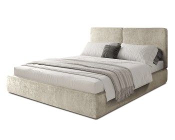 Кровать Natura 1.6 м, с подъемным механизмом Шенилл (Monblan) 506, НТКР-1[3]