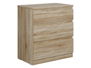 КАСТОР (KULLEN) комод ИКЕА / IKEA 3 ящика сонома