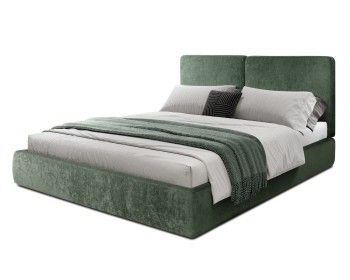 Кровать Natura 1.8 м, с подъемным механизмом Шенилл (Monblan) 535, НТКР180-1[3]