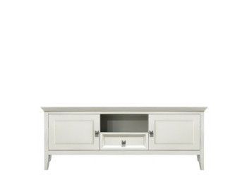 Тумба ТВ малая 1 ящик 2 дверцы Manhattan (Молочный)