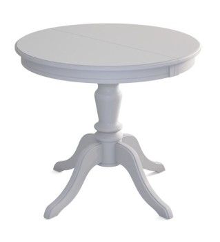 Стол Тейя (Белый/шпон бук)