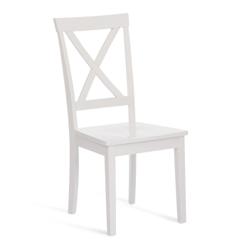 Стул GOLFI (Гольфи), дерево гевея/мдф, 44x54x95, pure white (402)