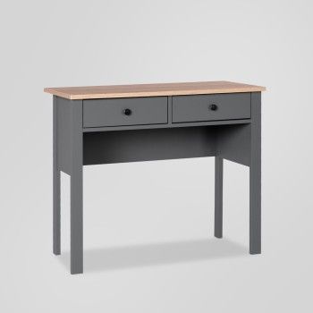 САГА стол туалетный 92х45 серый/ясень