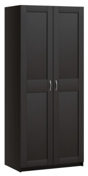 Шкаф МАКС двухдверный широкий, ДСП, цвет Дуб Венге