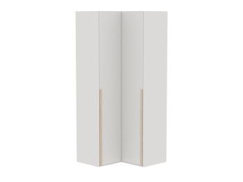 Шкаф угловой с глухими дверями, Аврора (978*978*2304) Дуб Мария/Кашемир