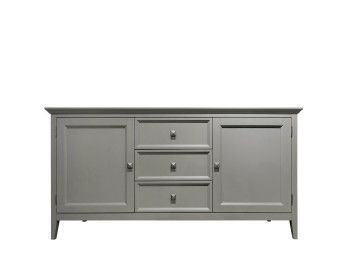 Комод 2 дверки 3 ящика Manhattan (Серый)