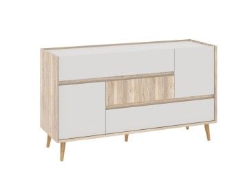 Комод, Аврора (1400*453*809) Дуб Мария/Кашемир, 12704