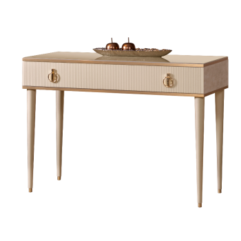 Стол туалетный Римини СОЛО (Латте/Золото) РМСТ-1(s)
