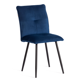 Стул обеденный Sweet, LT, велюр, Blue (синий), 41х55х88 см