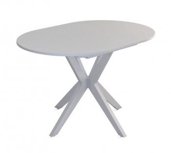 Стол Астерия (Белый /шпон Бук) 1300 (1750) * 900