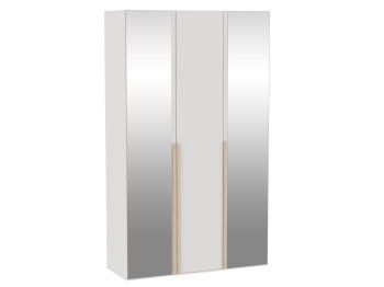 Шкаф 3-дверный с комбинированными дверями 2, Аврора (1362*522*2304) Дуб Мария/Кашемир