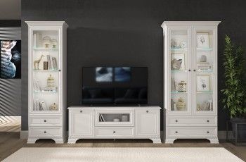 Гостиная Тиффани белый 2