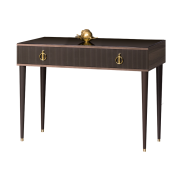 Стол туалетный Римини СОЛО (Орех империя/Золото) РМСТ-1(s)