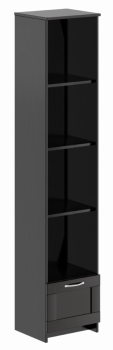 БРИМНЭС / СИРИУС Стеллаж ИКЕА / IKEA 1 ящик 39х190 Дуб Венге