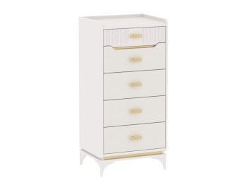 Комод высокий, Сиде (550*447*1171) Белый, 12904