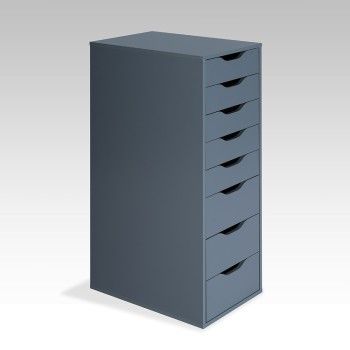 ИНГАР 8 комод 36x102x53, серо-бирюзовый