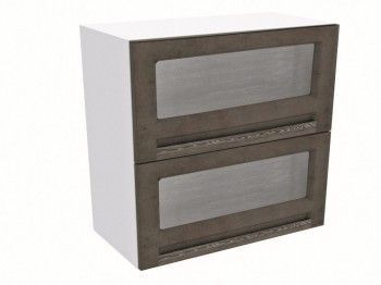 Шкаф Ш-80С, Грей (800*320*720) Бетон темный, 21422