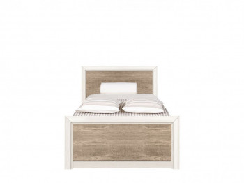 Кровать Коен LOZ 90х200 без основания ясень снежный