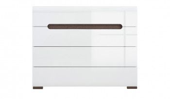 Комод Ацтека KOM4S/8/11 белый