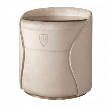 Пуф-тумба Жемчужный берег (бархат) золото Sweet dreams PS-101