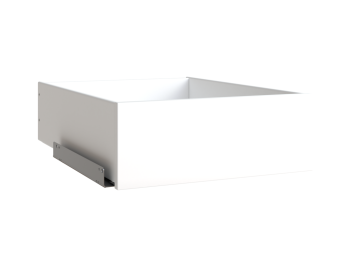 Ящик МАКС выдвижной в однодверный шкаф, ДСП, цвет белый