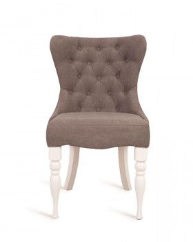 Кресло Вальс (эмаль белая/G21 - серый)