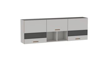 Шкаф ШСТ-180 NEW, Смарт (1800*316*600) Серый, 22622