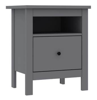 САГА тумба прикроватная серая
