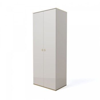 Шкаф 2-х дверный Римини (Слоновая кость/Золото) РМШ2/2