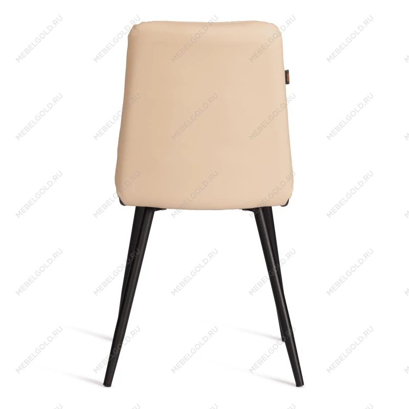 Стул обеденный Asti, TREND, экокожа, бежевая, 47х54х86 см | изображение 3