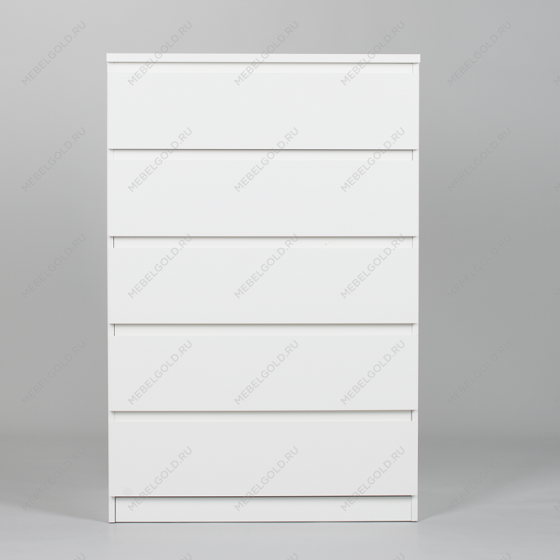 МАЛЬТА комод ИКЕА / IKEA 5 ящиков 80х121 белый | изображение 2