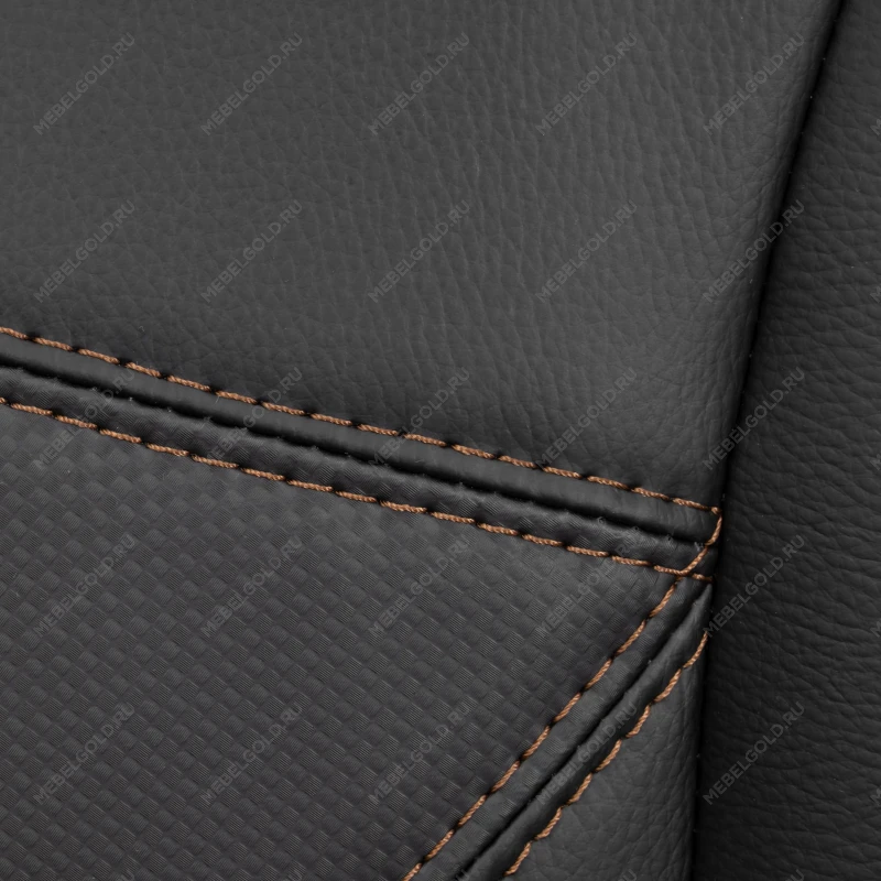 Кресло Arena metalBL, кож/зам, черный/черный карбон, 36-6/карбон черный | изображение 13