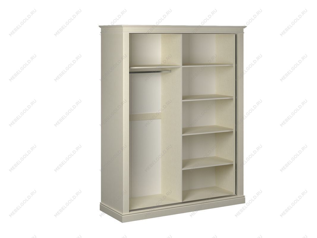 Шкаф-купе 2-х дверный (без дверей), Сиена (1814*654*2304) Береза бежевая, 12316