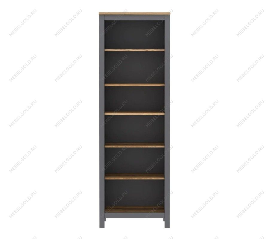 САГА стеллаж 70 серый/ясень | изображение 1