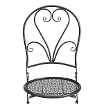 Стул Love Chair (PL08-11140), стальной сплав, черный, 40х47,5х94 см | изображение 6