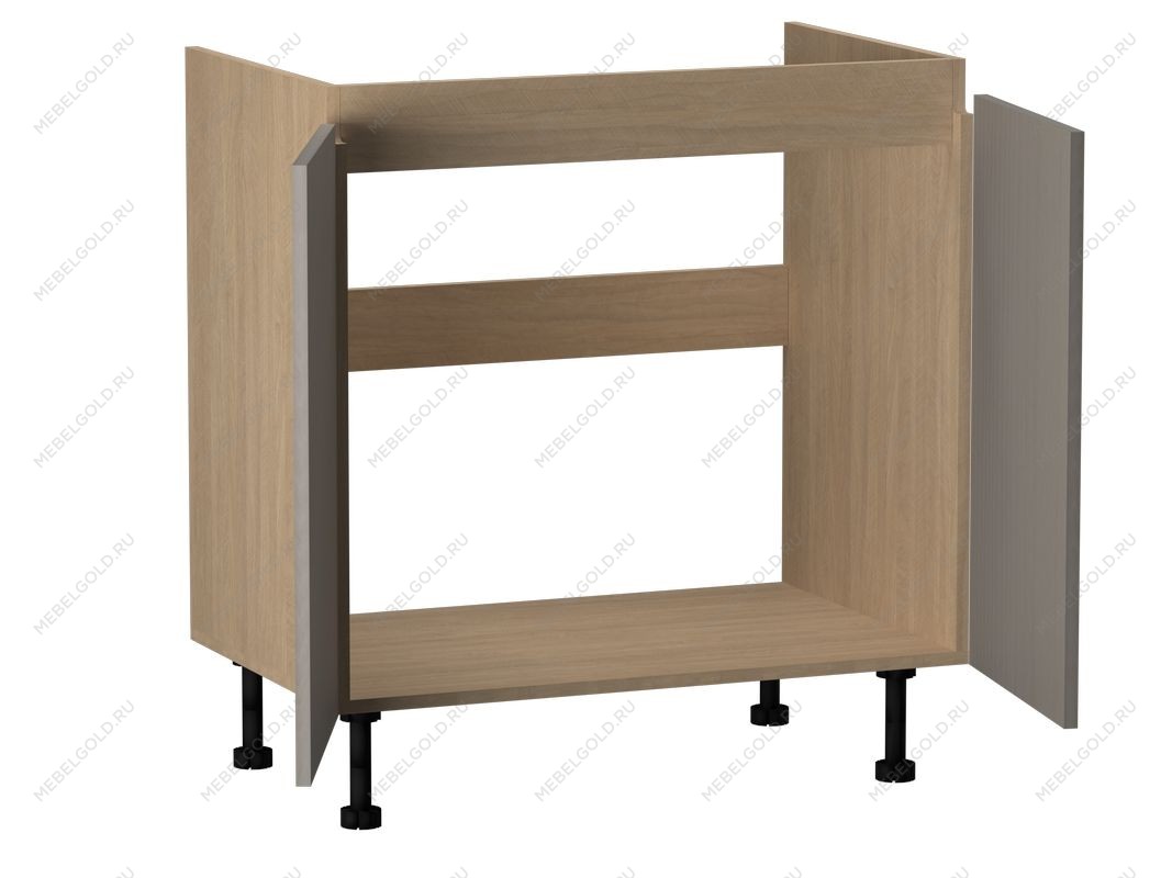 Стол под мойку СМ-80, Женева (800*520*870) Дуб Палермо/Серый камень , 22015 | изображение 1