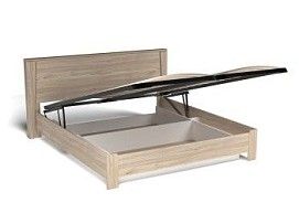 Кровать 1800 с подъемным механизмом, Юта (2022*2130*1004) Дуб Мария