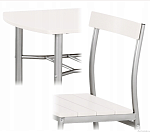 Комплект столовой мебели Halmar LANCE стол + 2 стула (белый) | изображение 1
