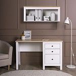 САГА стол письменный 120х56 белый/ясень | изображение 4